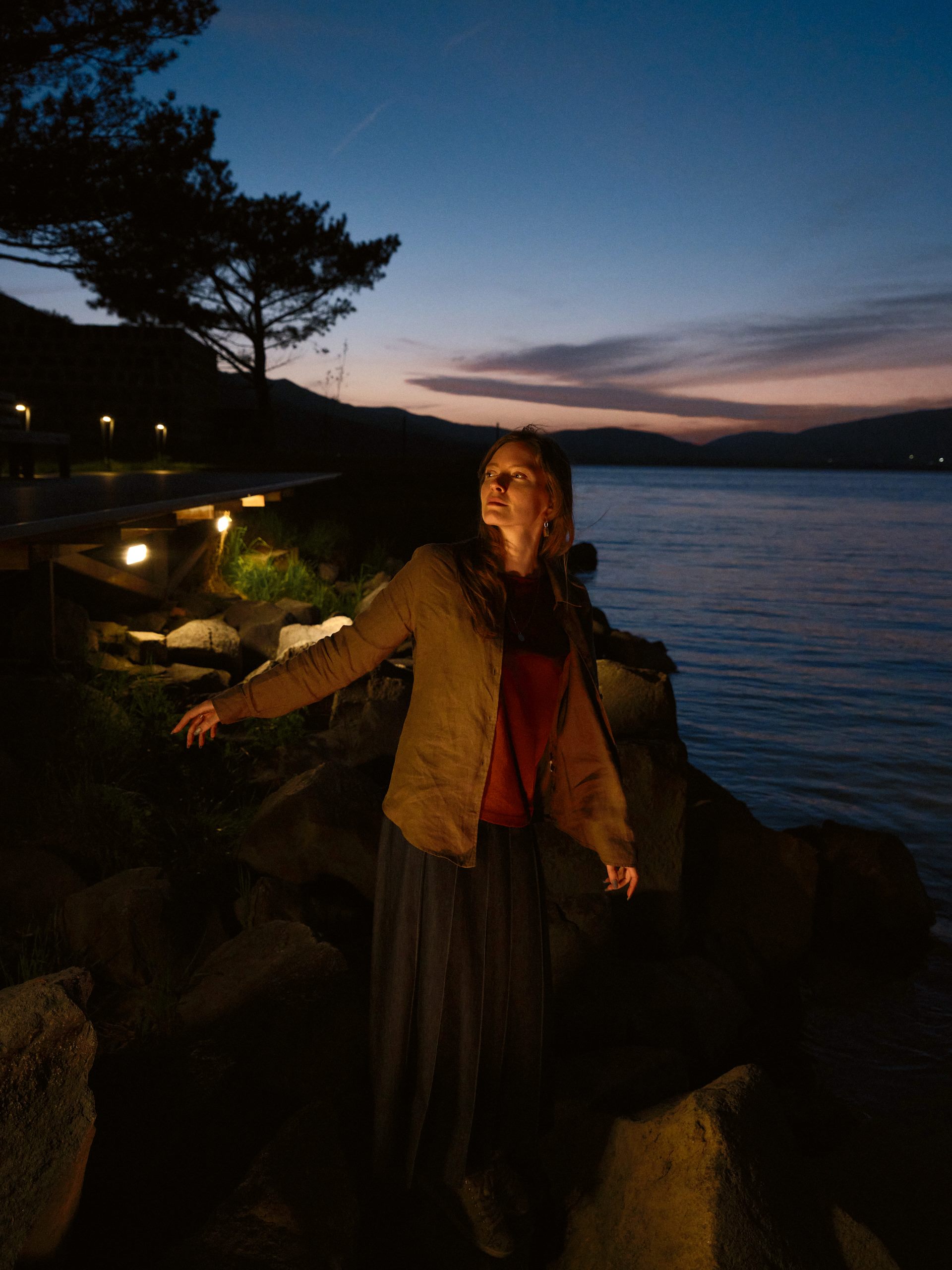Portrait made on location in Tbilisi, shot on medium format - frame 27