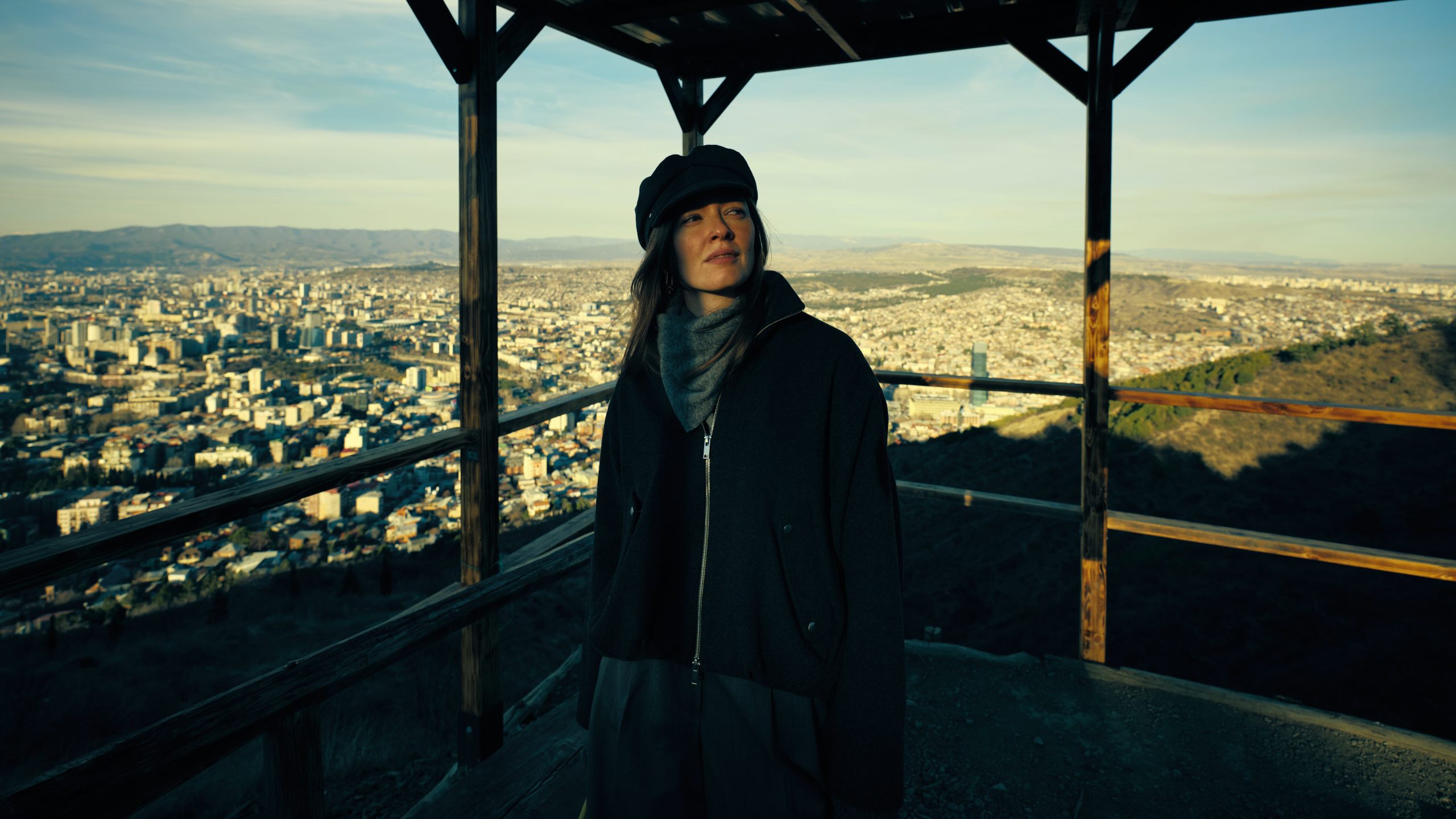 Portrait made on location in Tbilisi, shot on medium format - frame 29