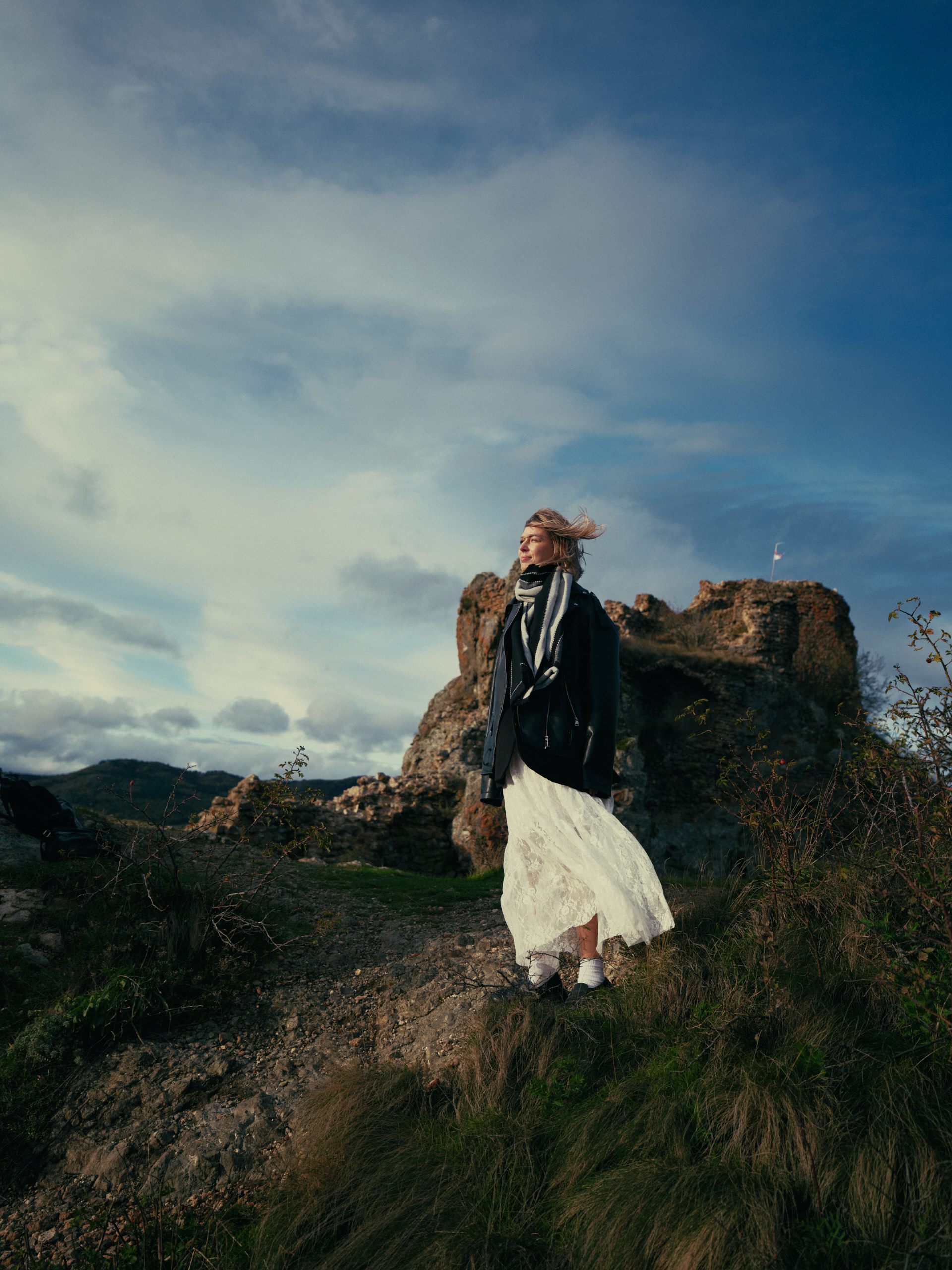 Portrait made on location in Tbilisi, shot on medium format - frame 36