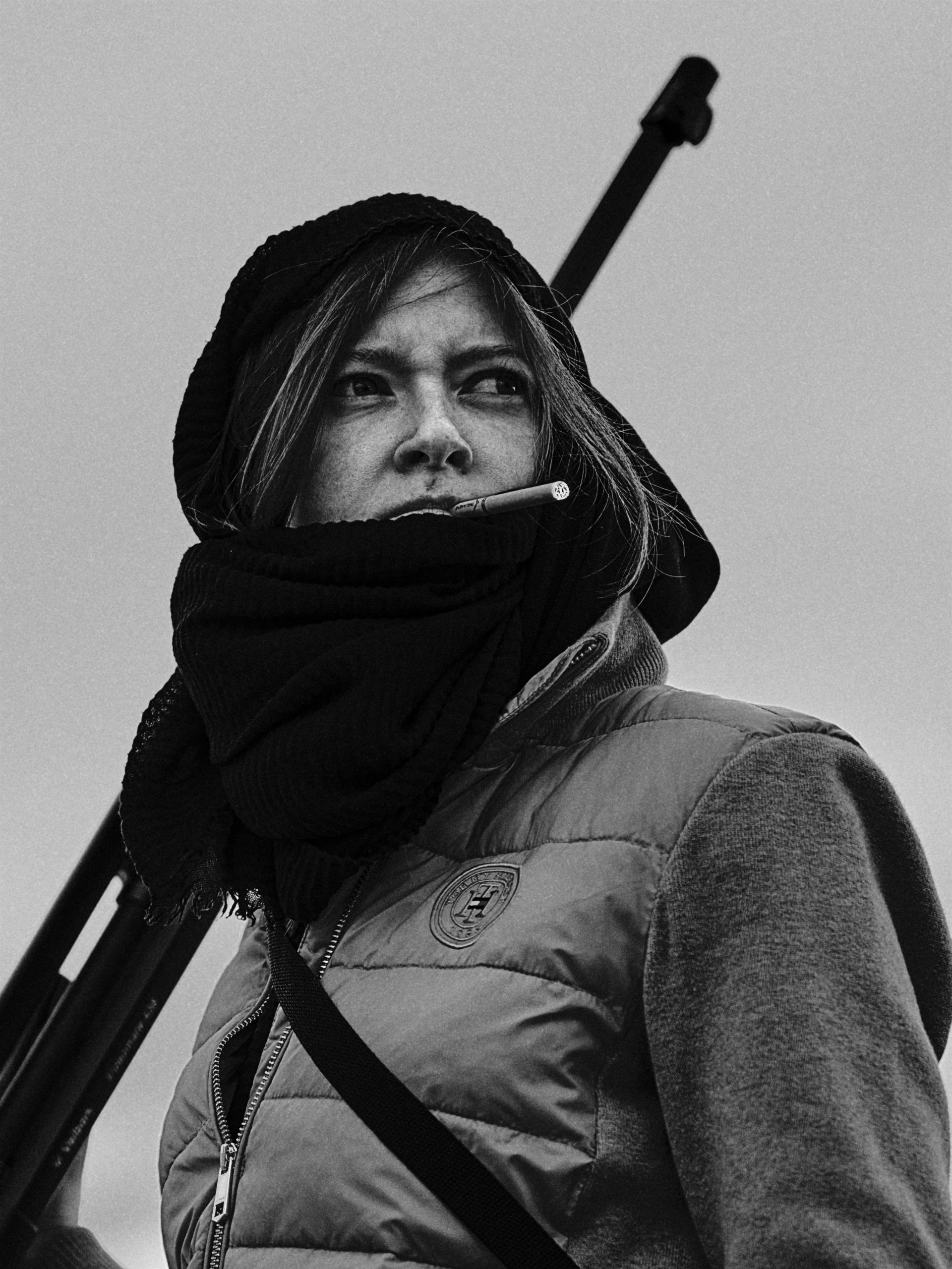 Portrait made on location in Tbilisi, shot on medium format - frame 37